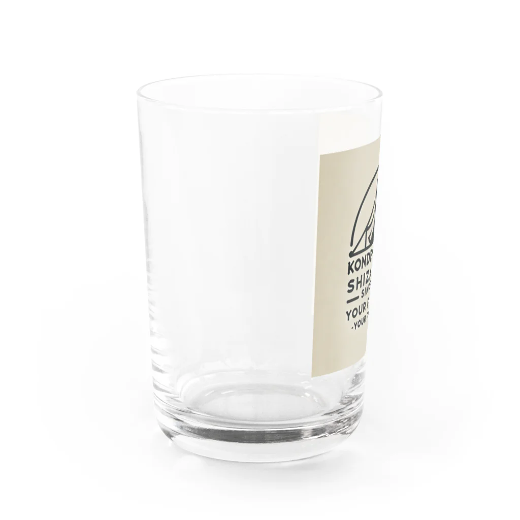  「パステルジオメトリックデザイン」 SHOPの歴史を感じる「コンデンゼネン シザイホウ」 Water Glass :left