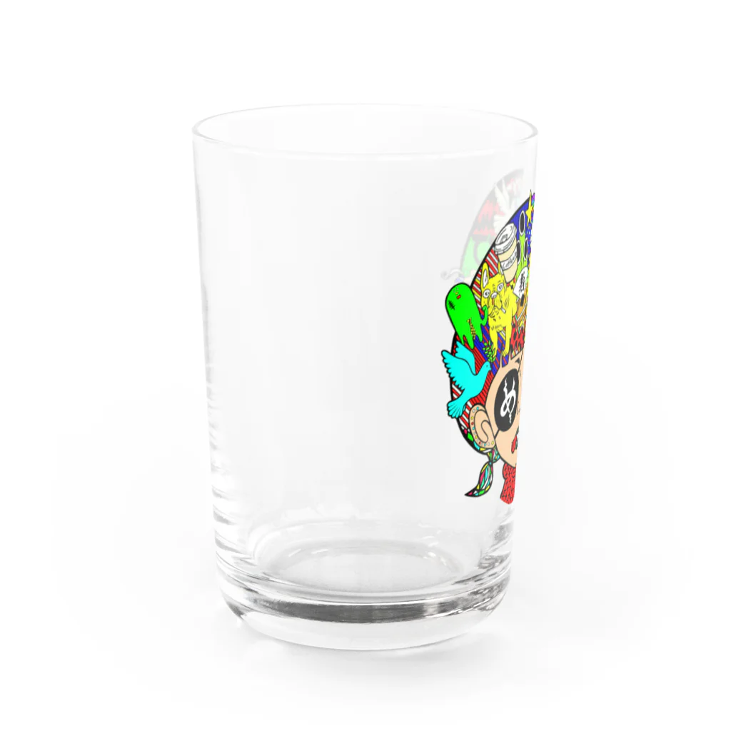 アソマサヤのペロンチョガール Water Glass :left