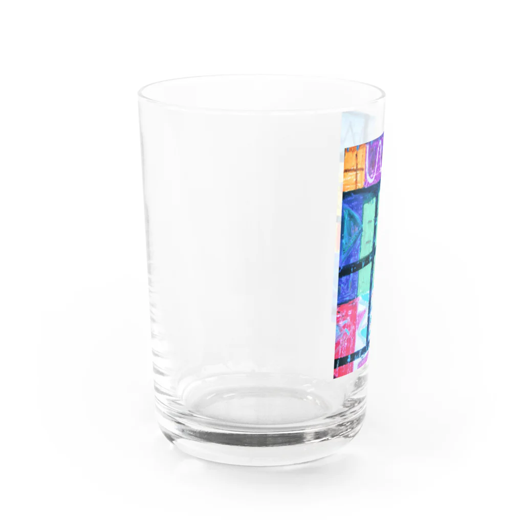 hirakoARTのシャーマニック Water Glass :left