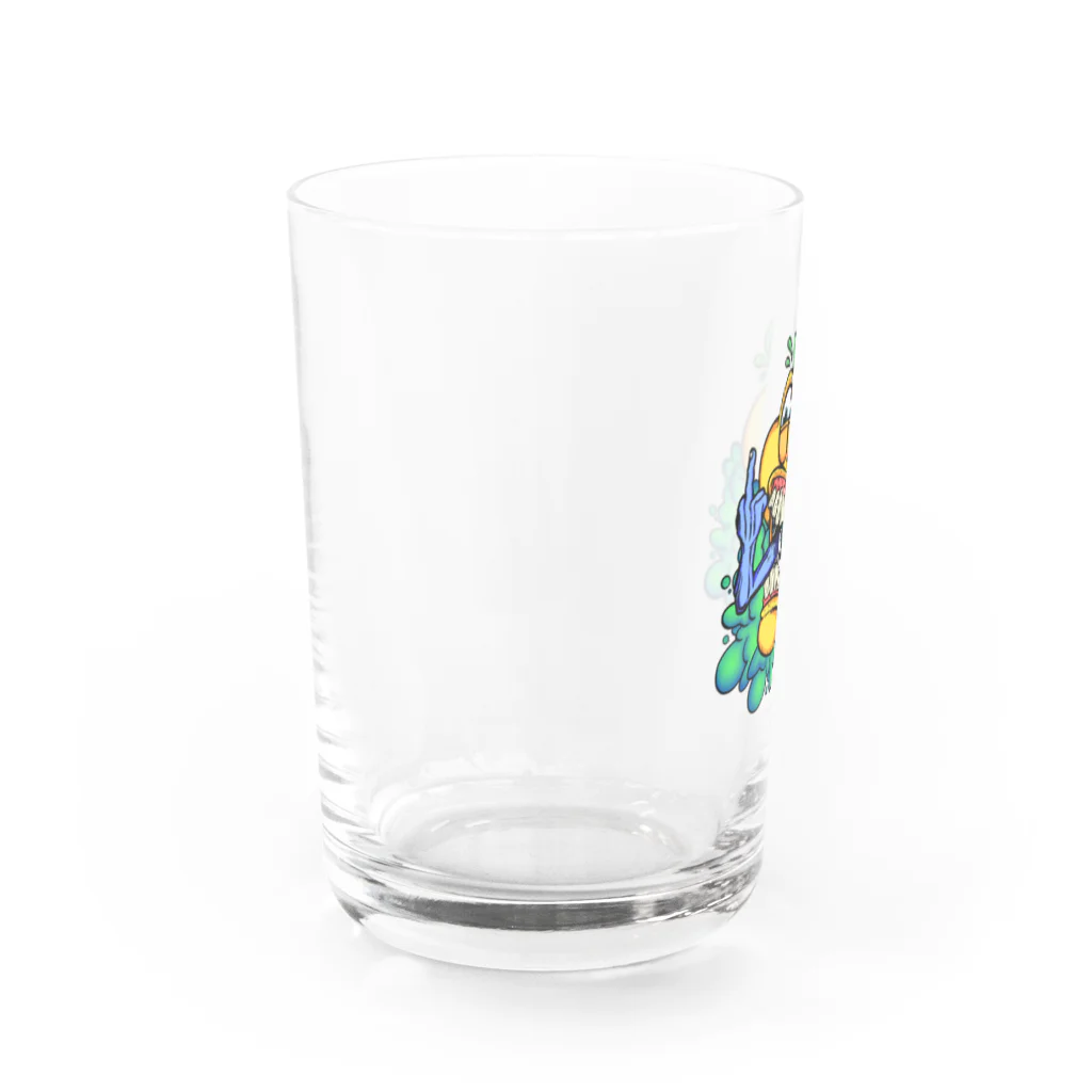 おでぇんのHand Sign Water Glass :left