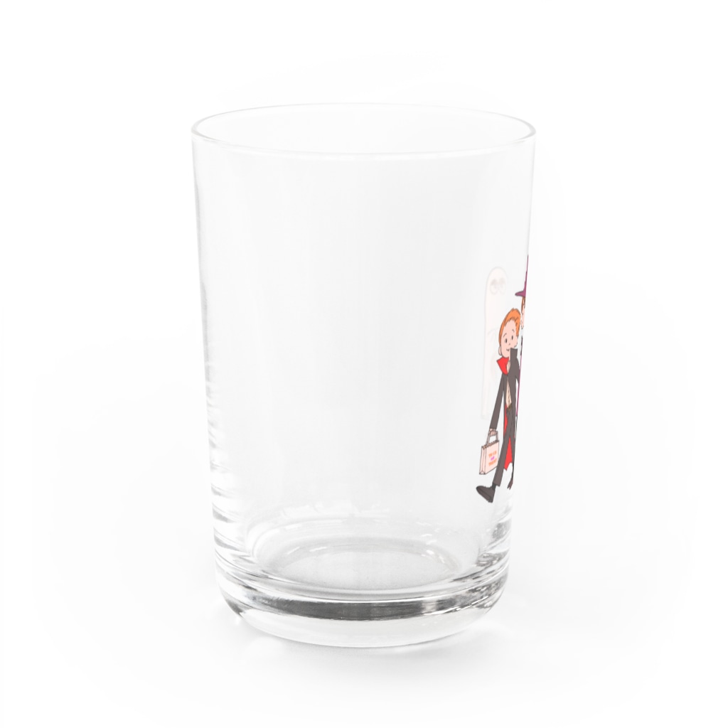 よのおみせのtrick or treat Water Glass :left
