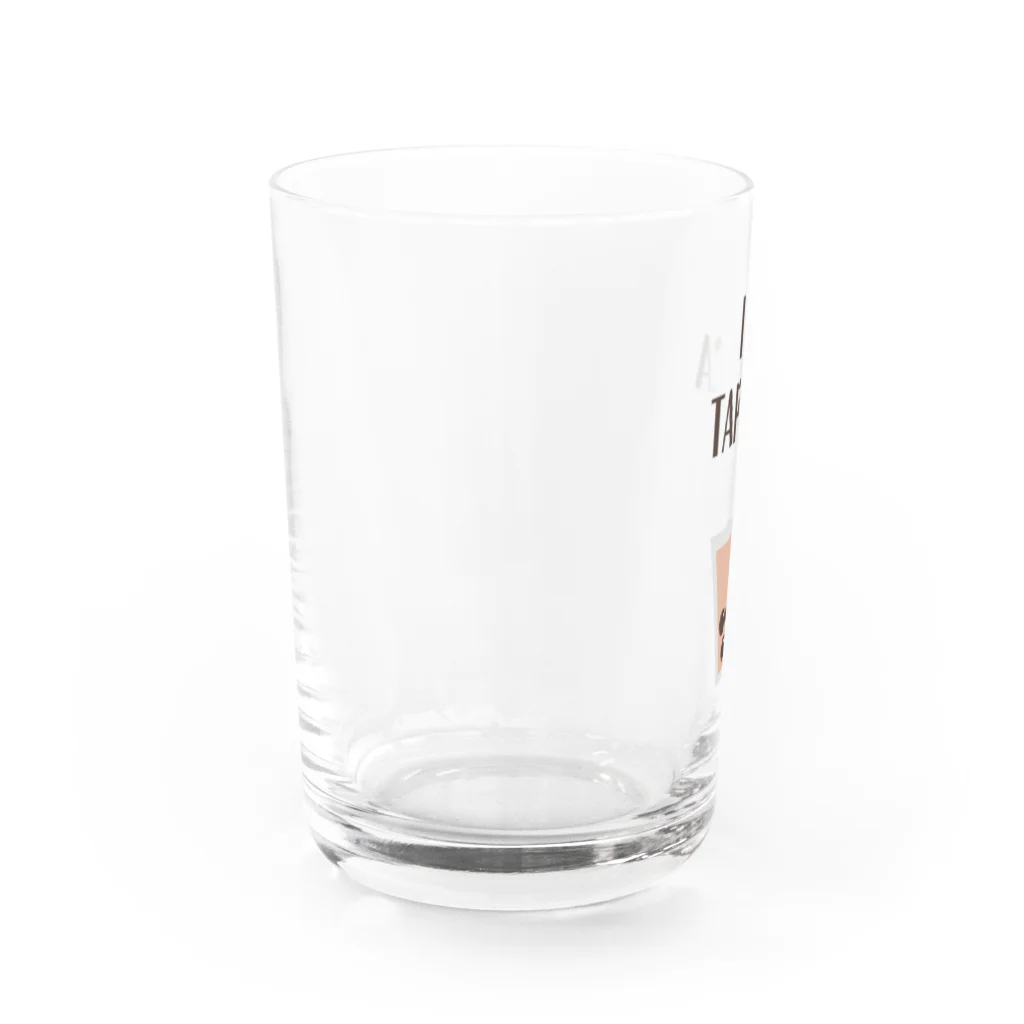 れなしやのI♥TAPIOCA Water Glass :left