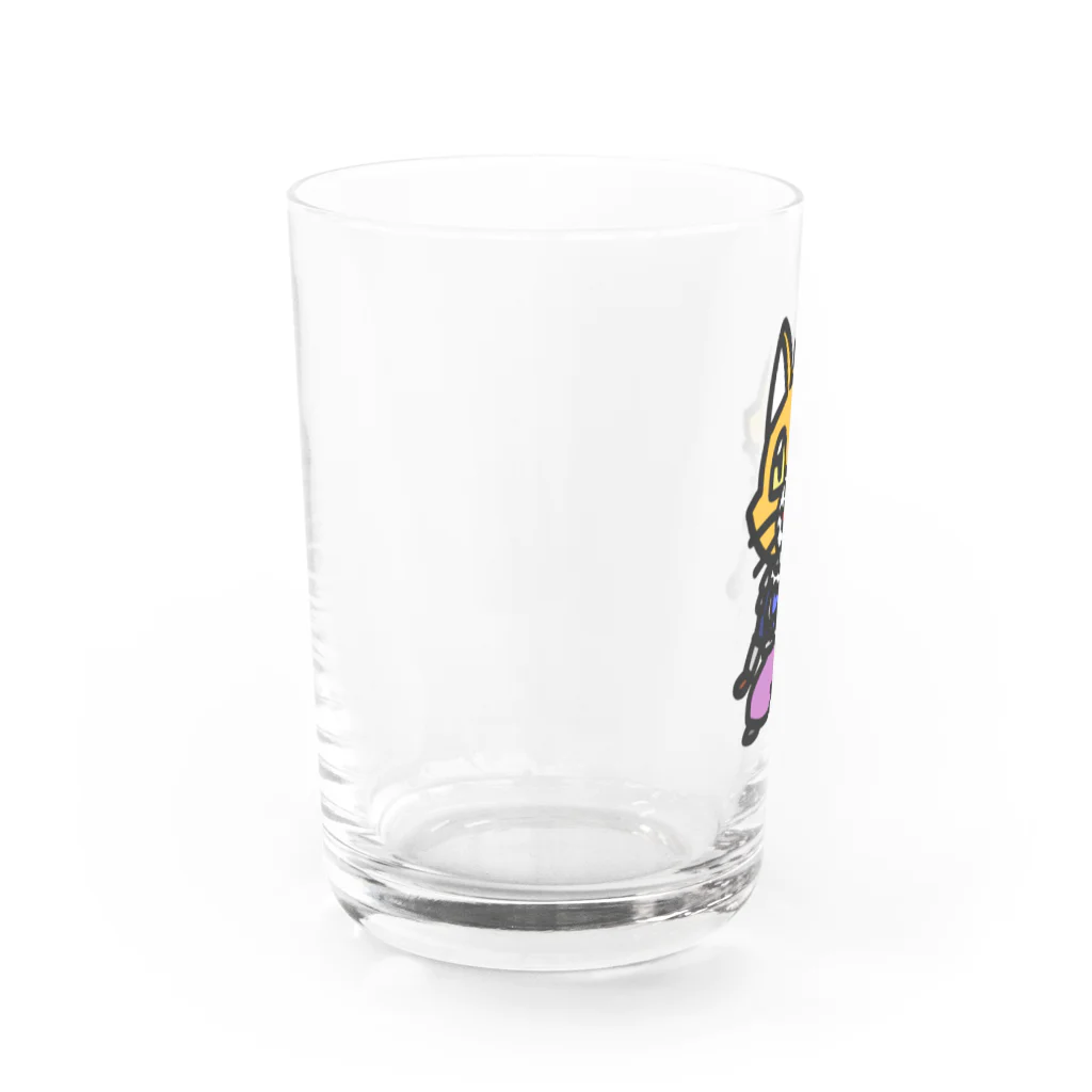 キャットＣのこうじょうけんがくのキャットＣ「棒立ち」 Water Glass :left