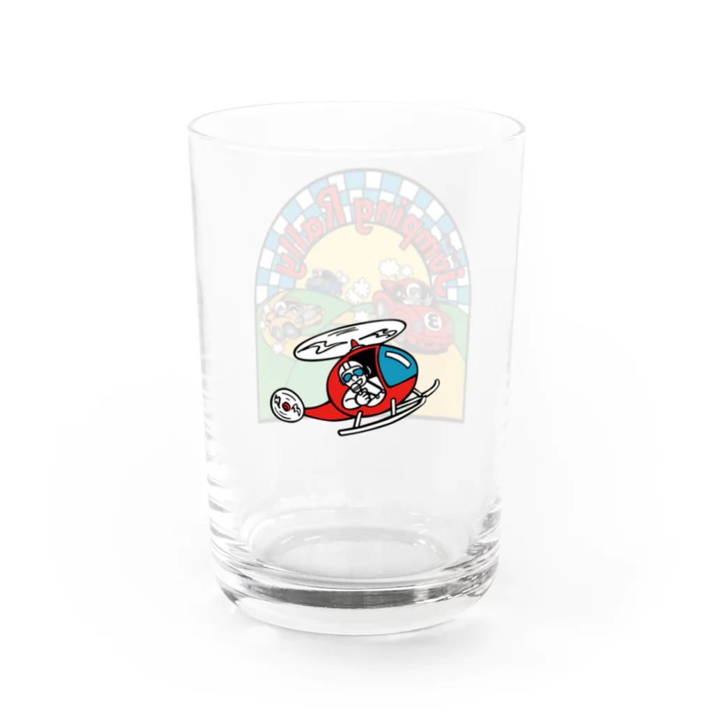 FrogPort（フロッグポート）のこまや ジャンピングラリー サイドアート Water Glass :left