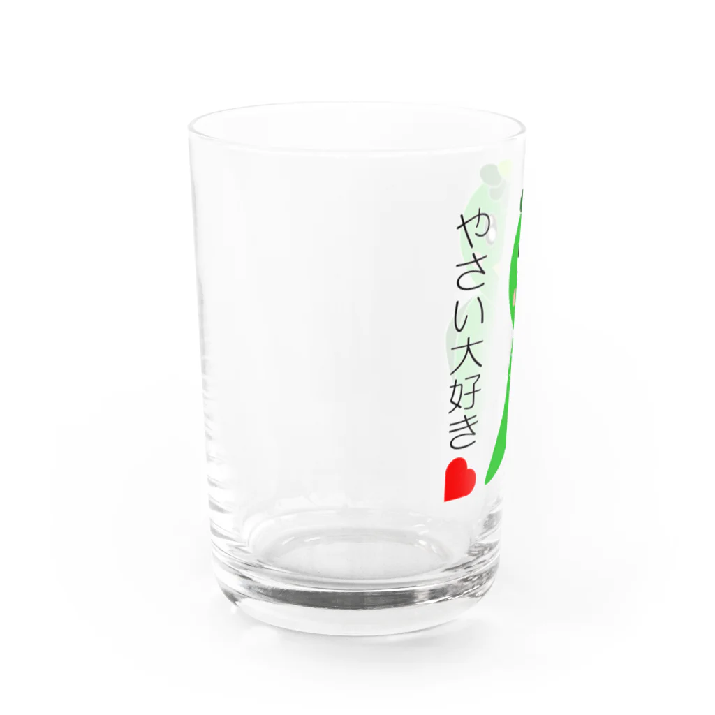 Yuko’ｓ Galleryのやさい大好き！かっぱのカピー Water Glass :left