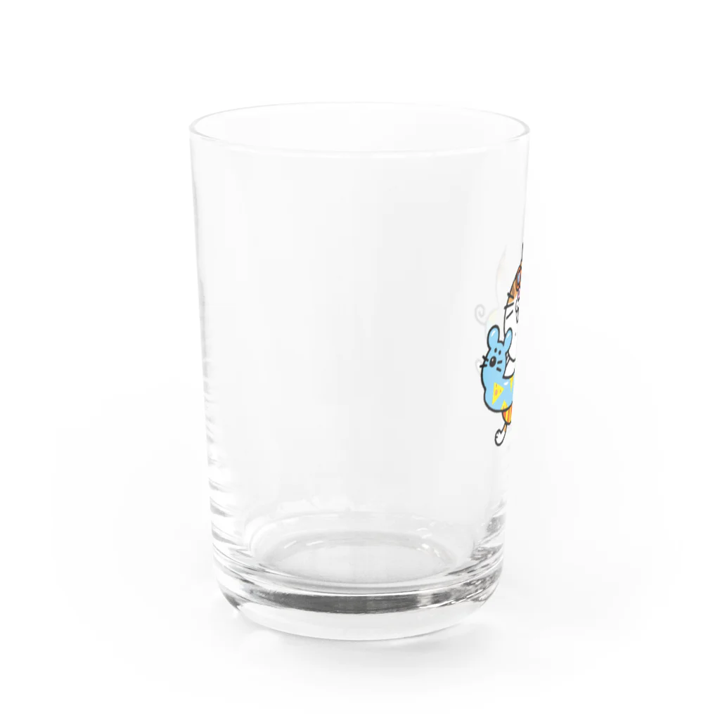 P-TOSHIのブッチャーの夏休み Water Glass :left