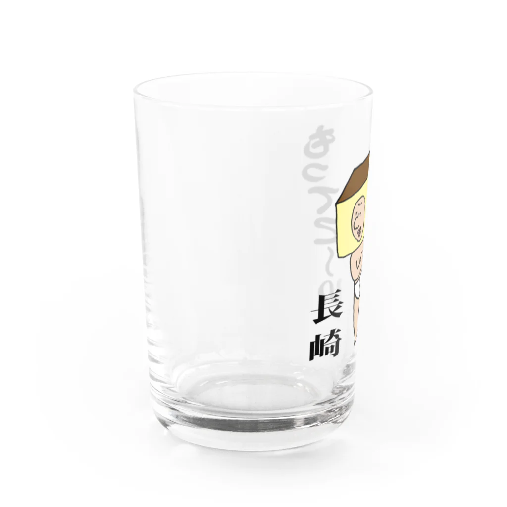 【Yuwiiの店】ゆぅぅぃーのもってこい長崎！カステラ君 Water Glass :left