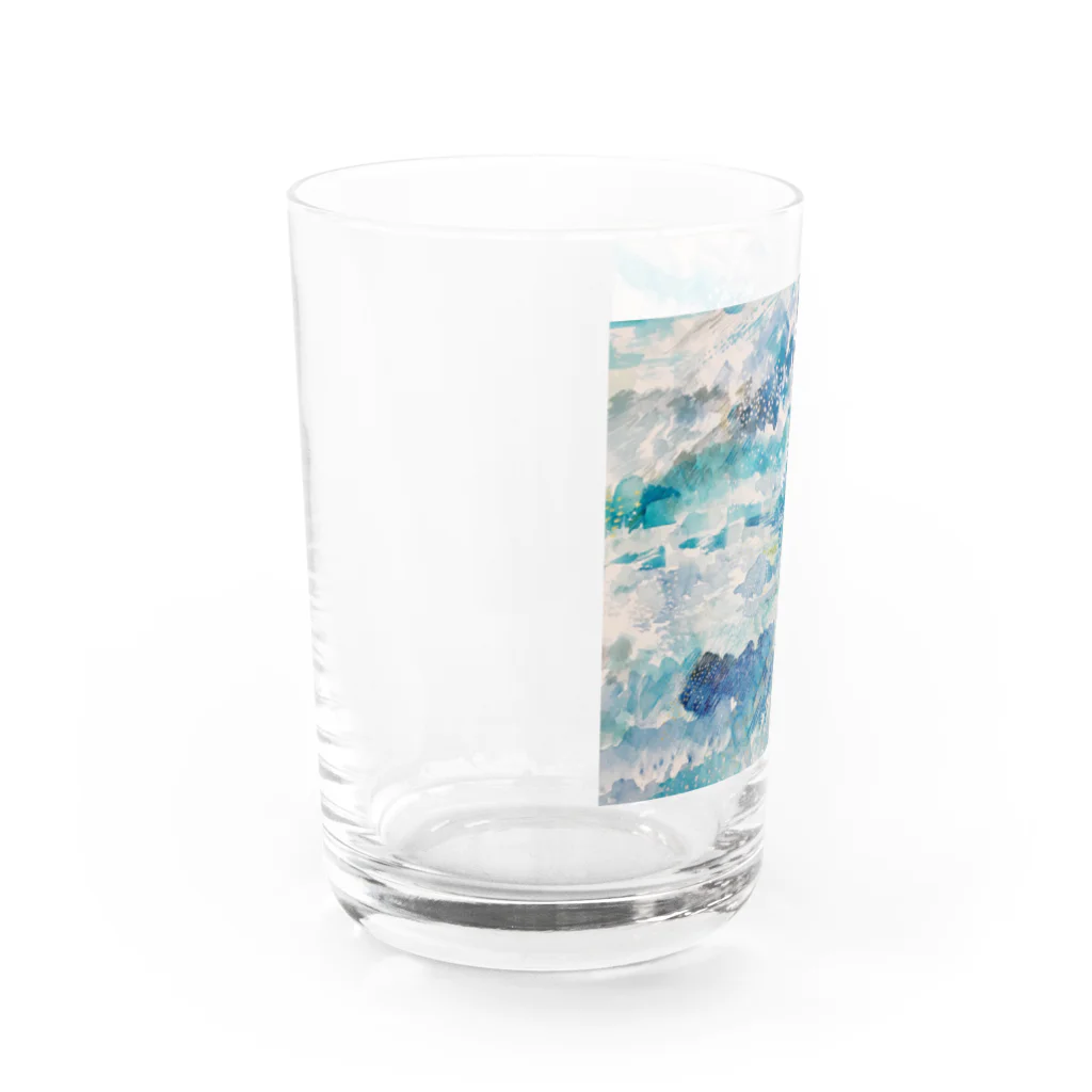 peonicの夜の雨と湿地帯 Water Glass :left