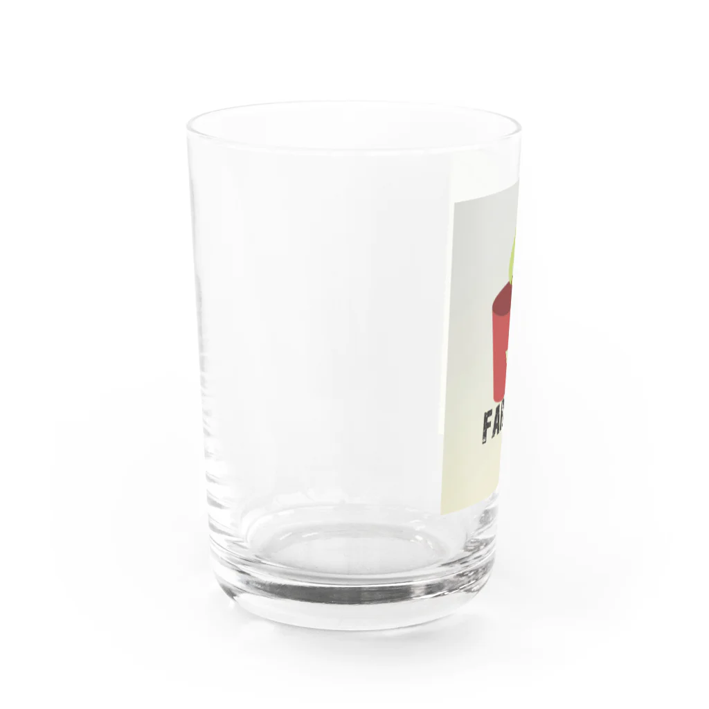 j&yGROWshopのfarmマンのナチュシリーズ Water Glass :left