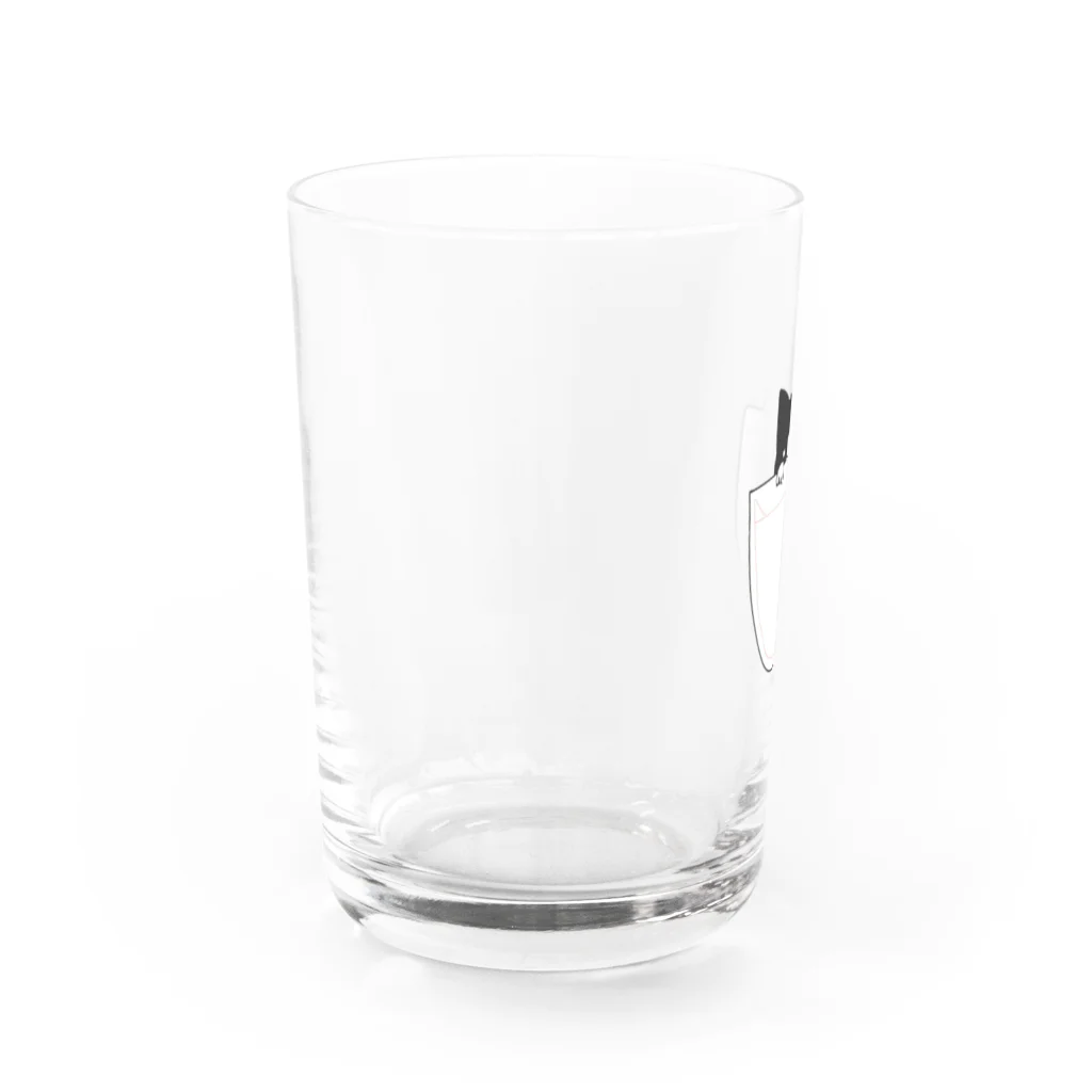 Non.のハチワレねこさん Water Glass :left
