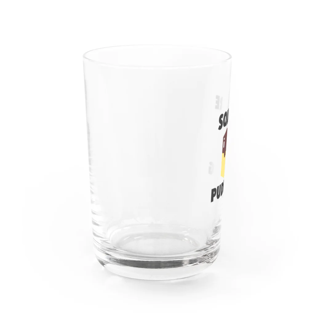 四角いプリン。の四角いプリン。 Water Glass :left