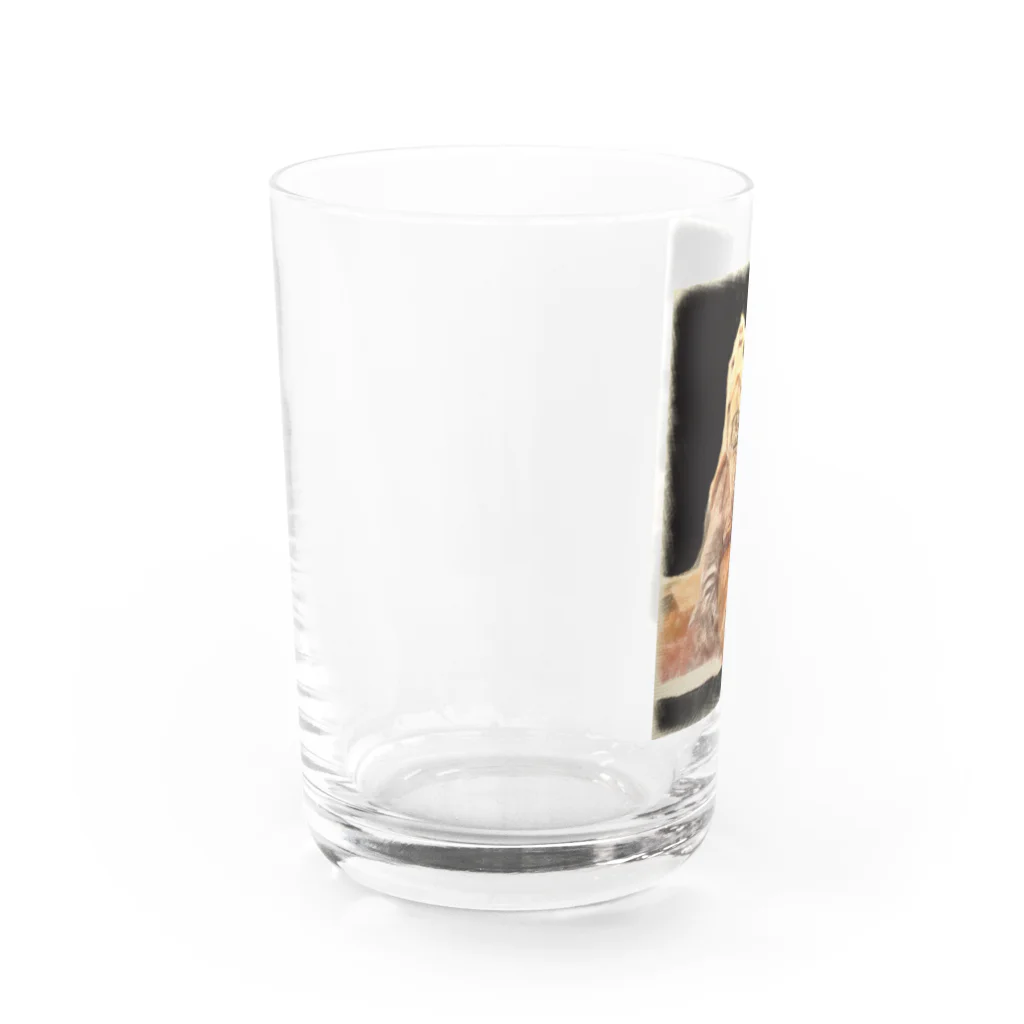 316(MIHIRO)のミシニのひとやすみ Water Glass :left