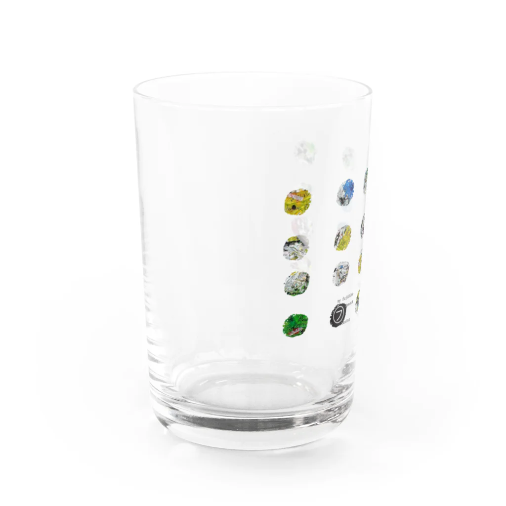  by fujiHiro by ５５５のドッとdot Stray sheep Water Glass :left