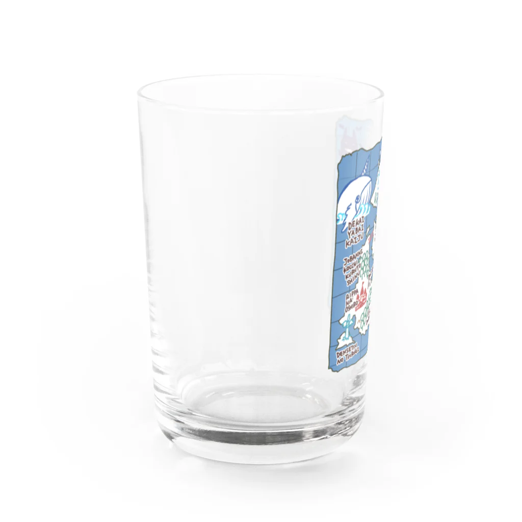 あべのぼうけんの地図 Water Glass :left