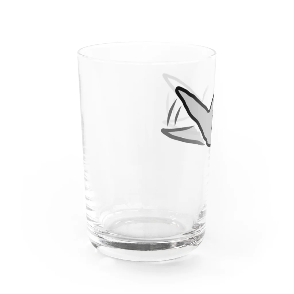 グッドバーズストアのトリふらい Water Glass :left