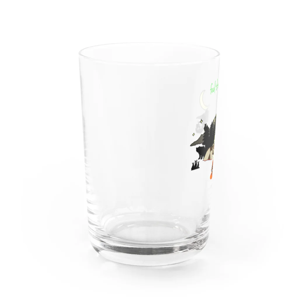 すぎん家の大自然妄想キャンプ Water Glass :left