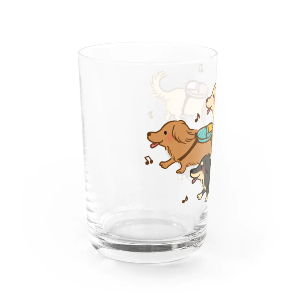 くろさわゆいのおでかけダックス Water Glass :left