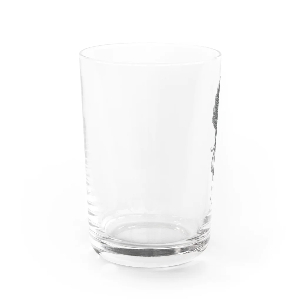 スナックカブトムシのコブシメちゃん Water Glass :left