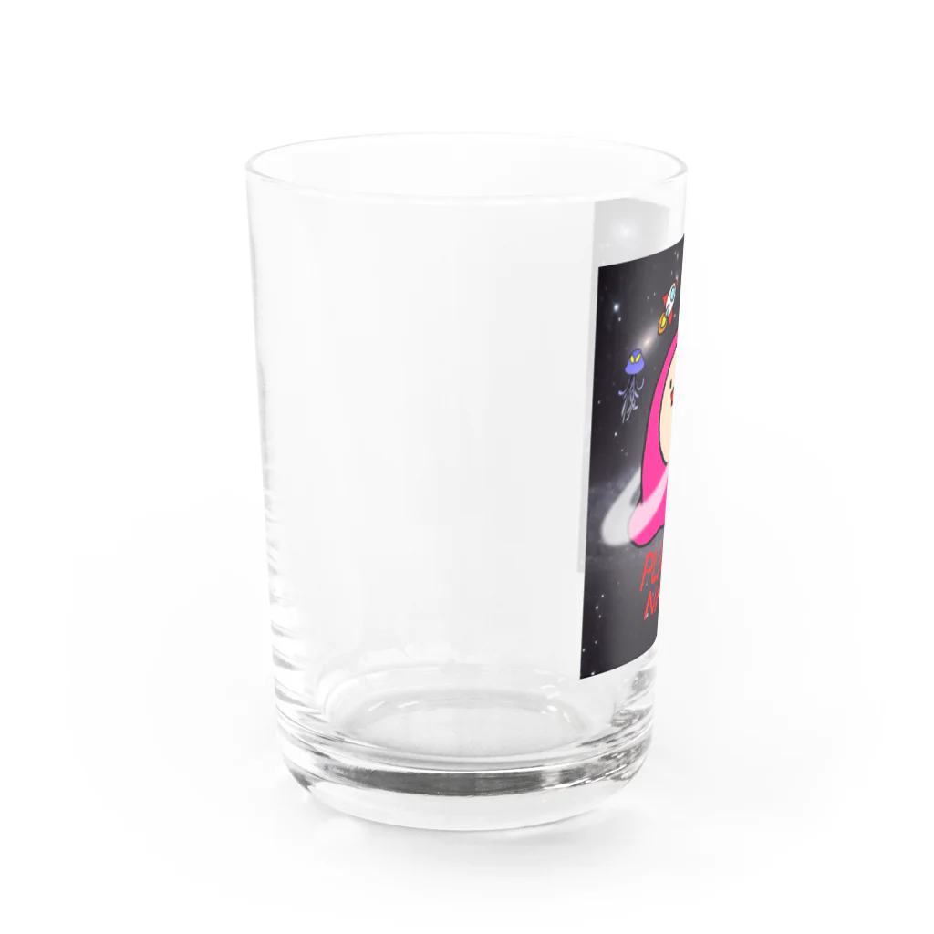 フトンナメクジの惑星ナメクジ - PLANET NAMEKUJI Water Glass :left