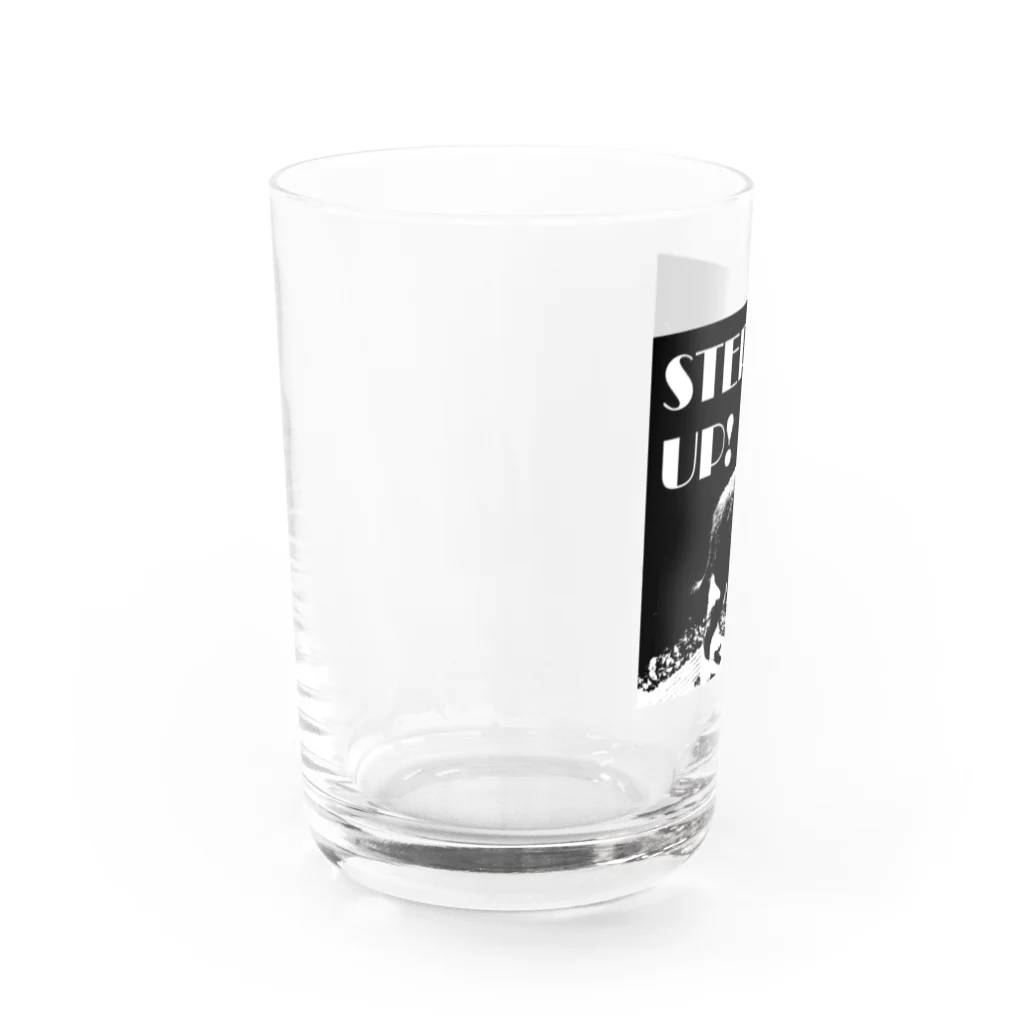 川原ナツミのSTEP UP!ねこ Water Glass :left