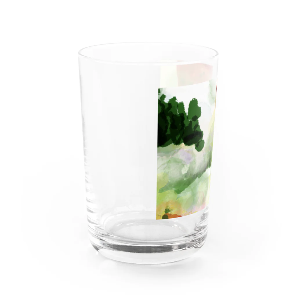 St.SKのOZE strawberry Water Glass :left