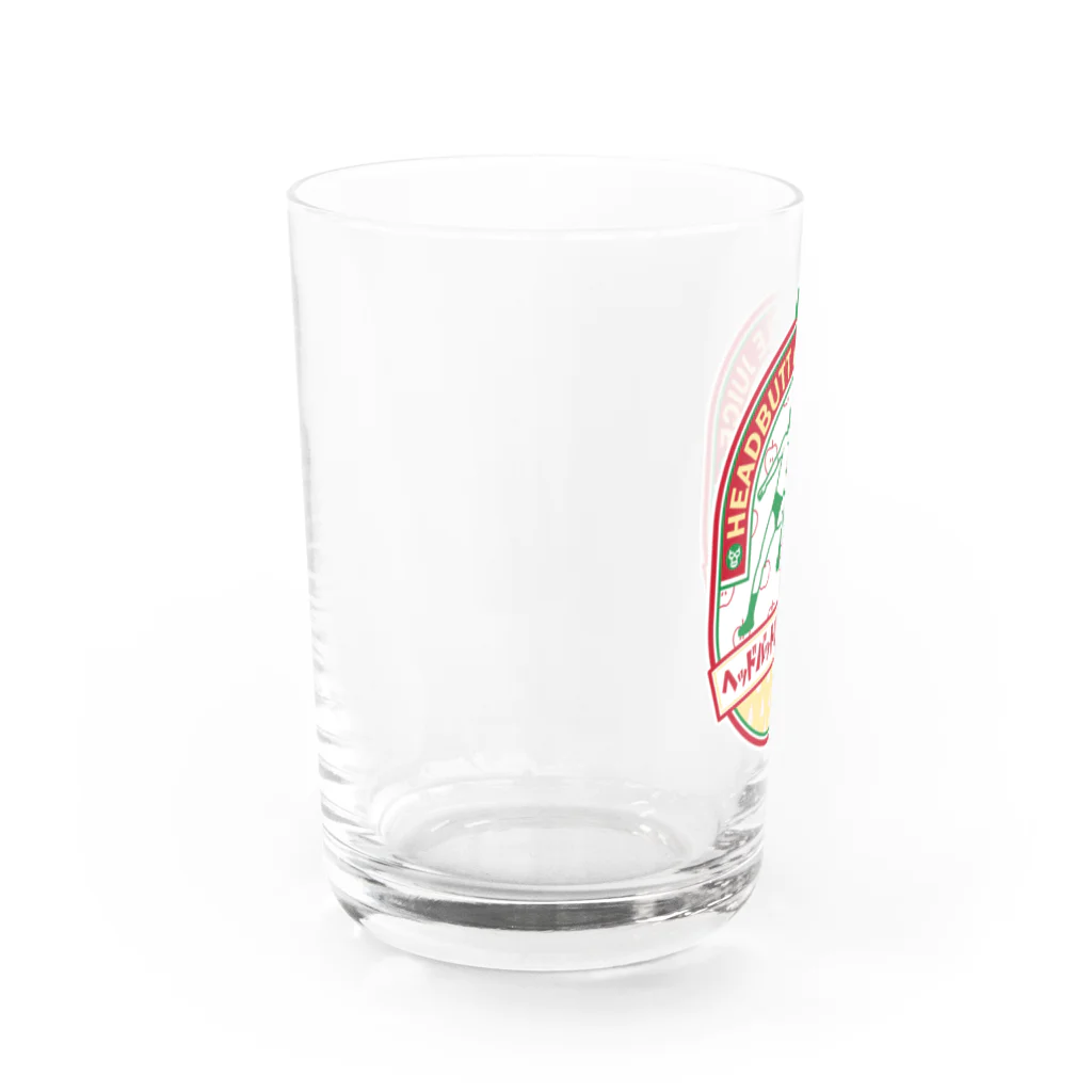 LUCHAのヘッドバットりんごジュース Water Glass :left