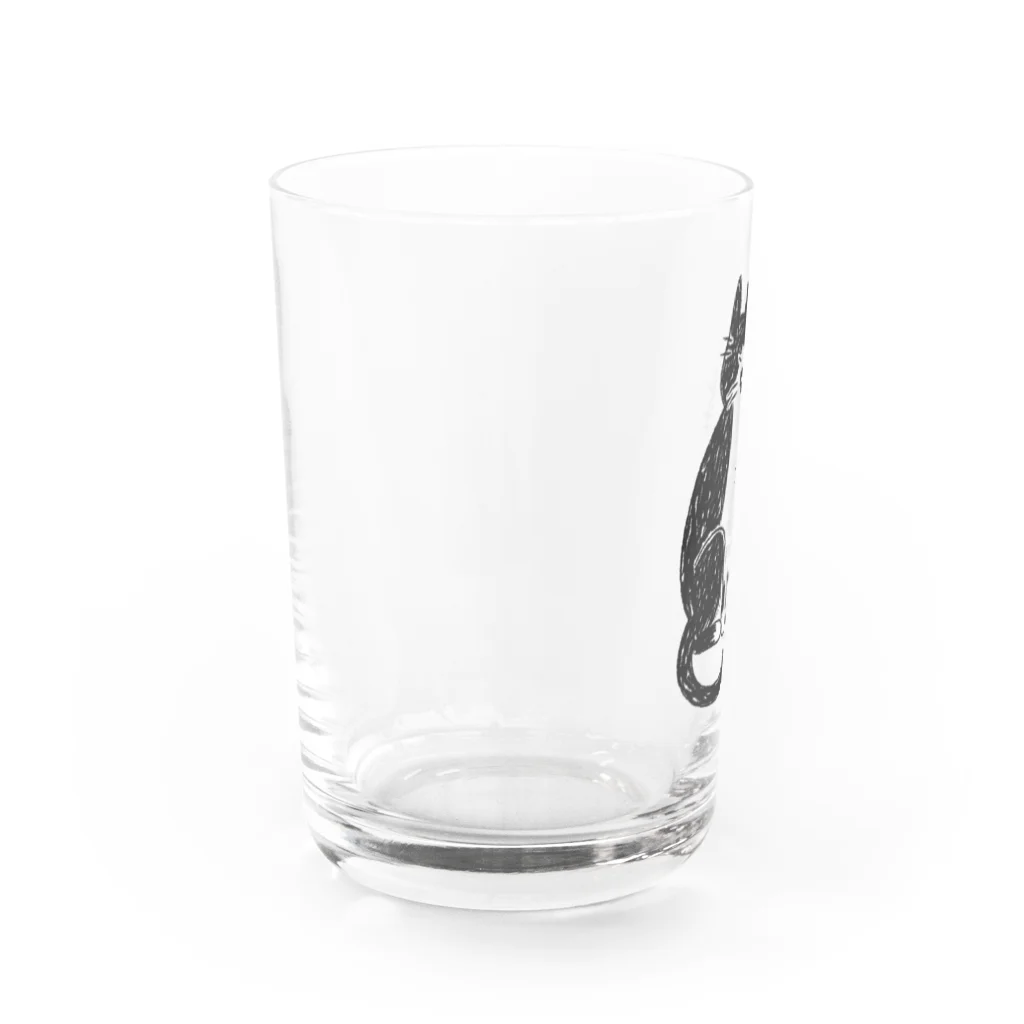 むしんちのなかよし猫 Water Glass :left