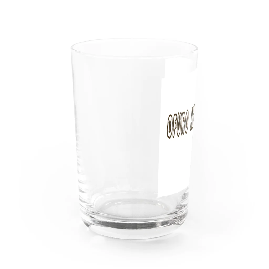 Osaki 사키 おさきのおふろ Water Glass :left