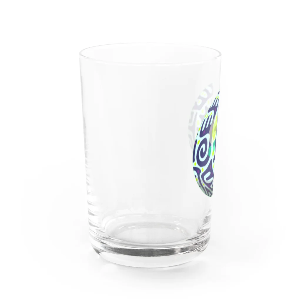 ヴンダーカンマーのメダマ Water Glass :left