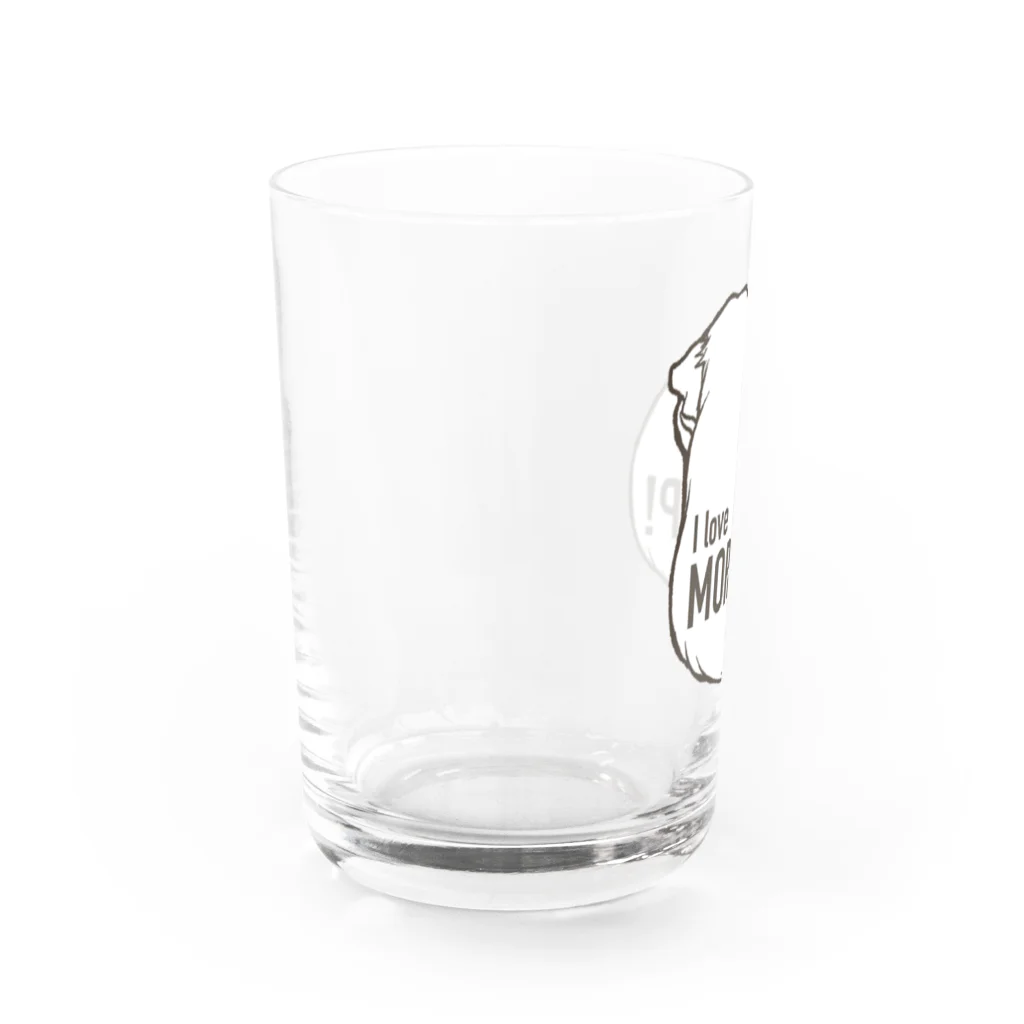LichtmuhleのI love MORUHIP ♀ Water Glass :left