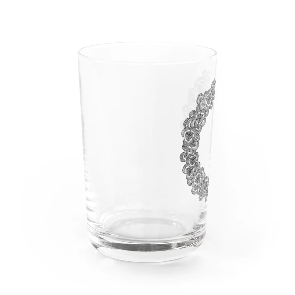 Quccoのクローバーリース Water Glass :left