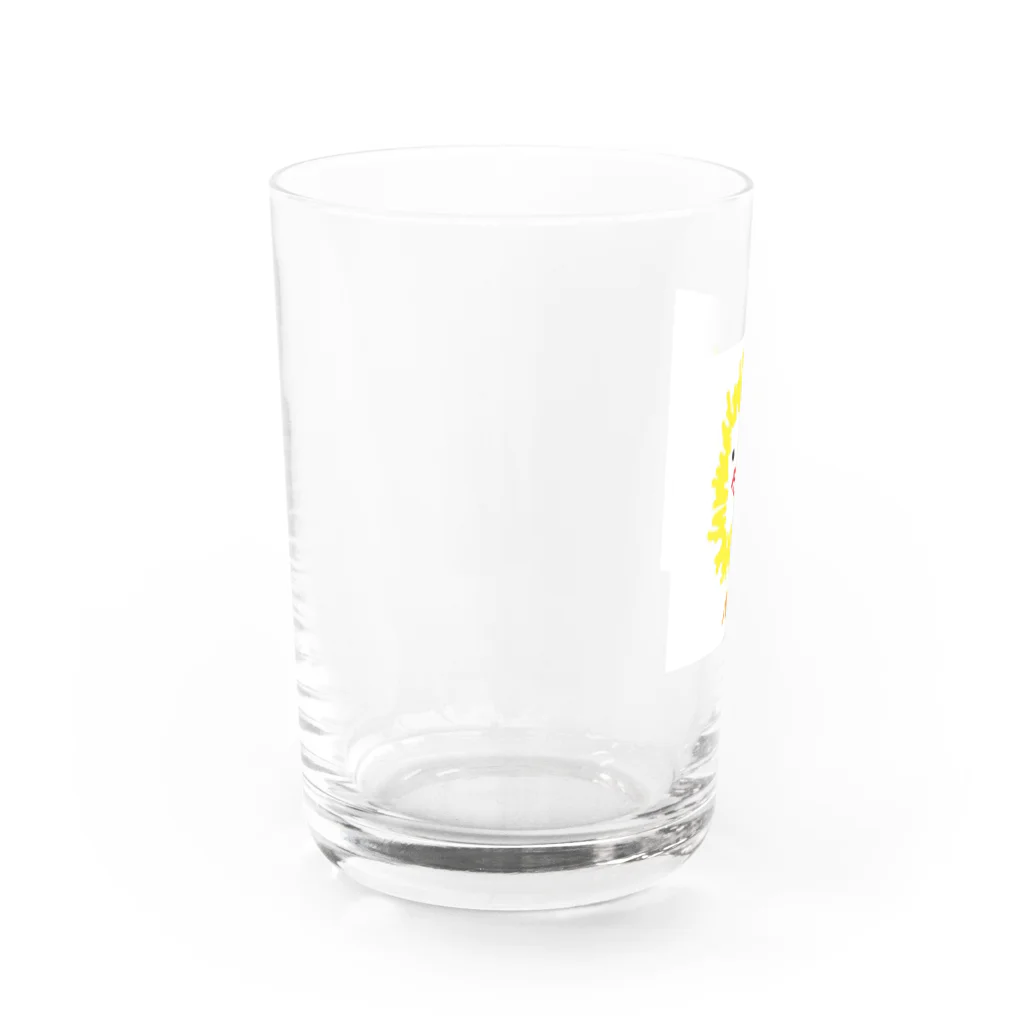 RINGOのHe is Hiyoko Water Glass :left