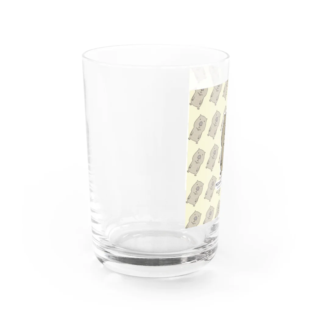 ぺちぺち工房 Pechi Pechi Atelierのうぉんばっとがいっぱい Water Glass :left