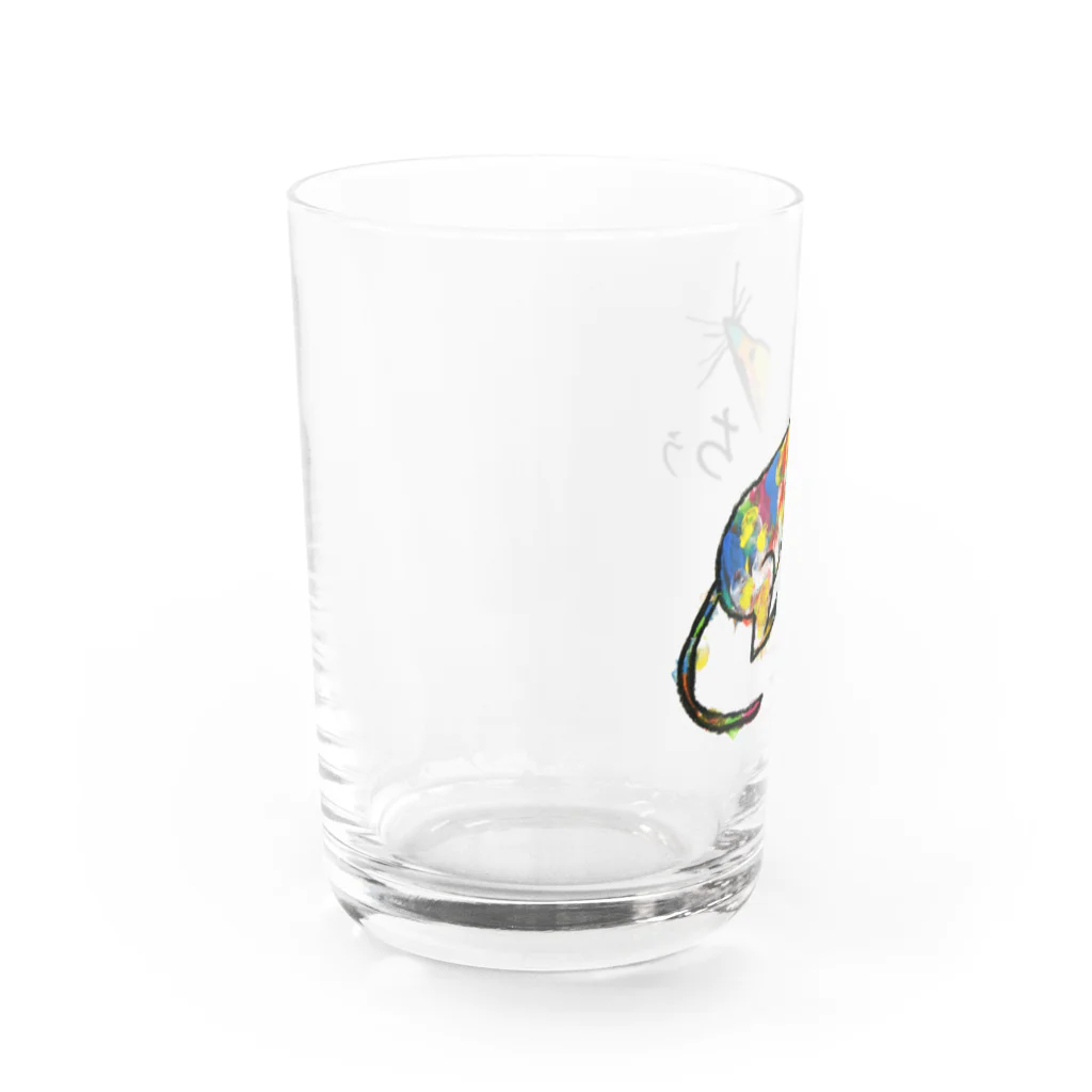 もぐらさんのちぅ Water Glass :left