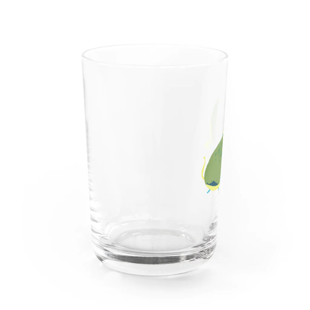 ちゃこぺん（SUZURI店）のナマズ Water Glass :left