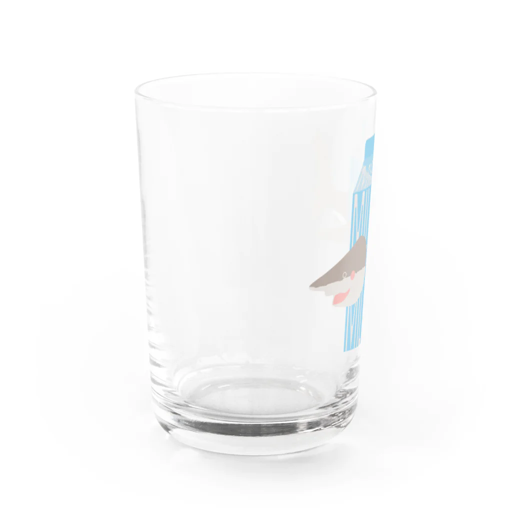 さかたようこ / サメ画家のサメ ミルク Water Glass :left