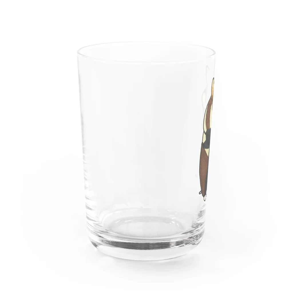 ぺちぺち工房 Pechi Pechi Atelierのクロハラハムスター Water Glass :left