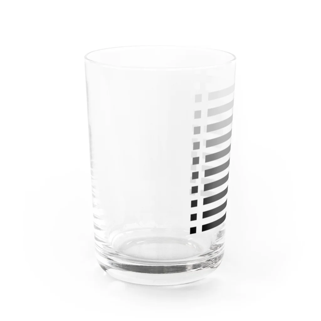 cooLunaのcolor bar - monochrome - Water Glass :left