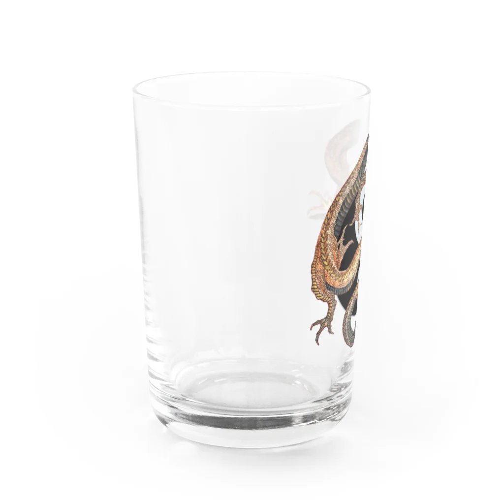 R.MUTT2024のタオ北斎龍 Water Glass :left