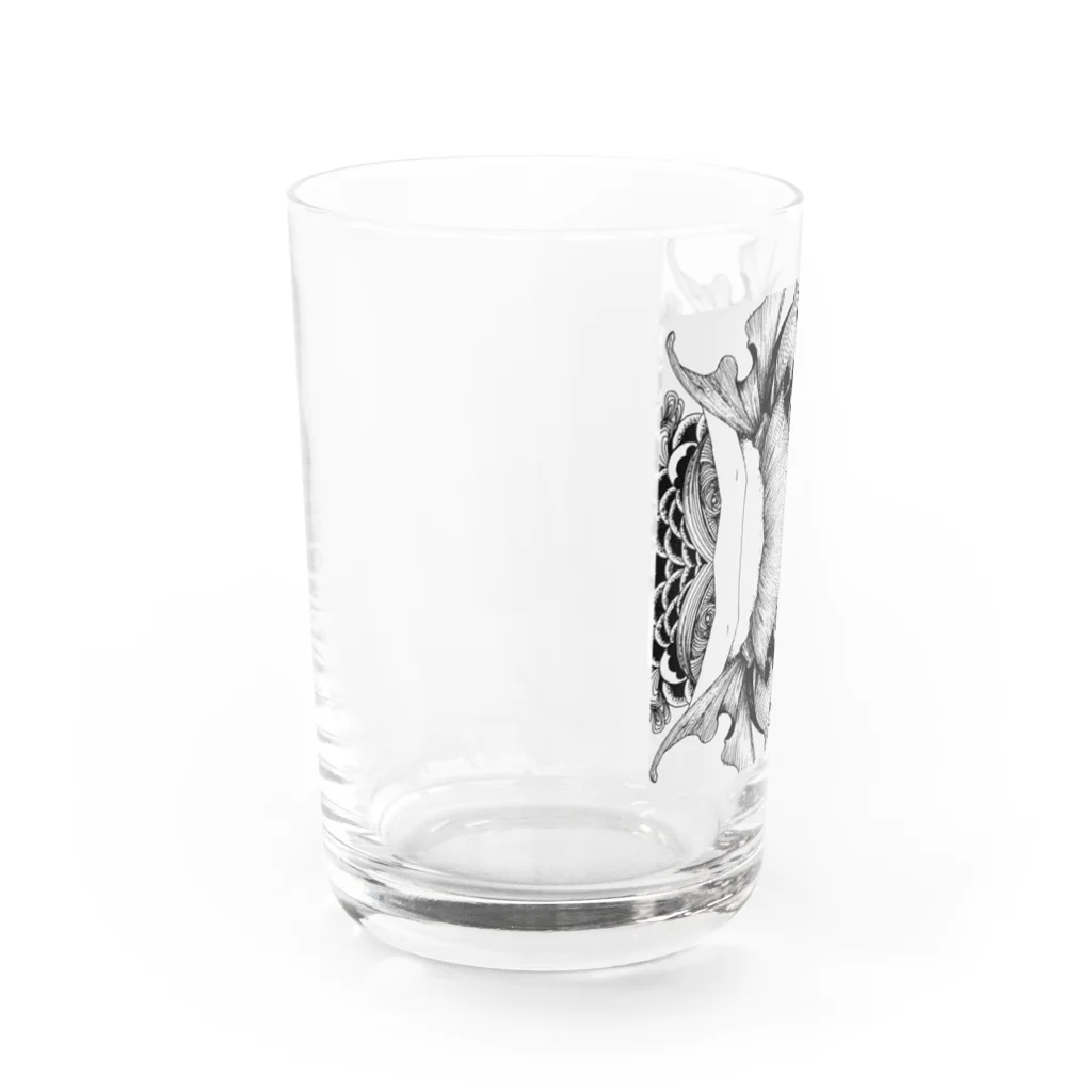 KALYAのsymmetry Water Glass :left