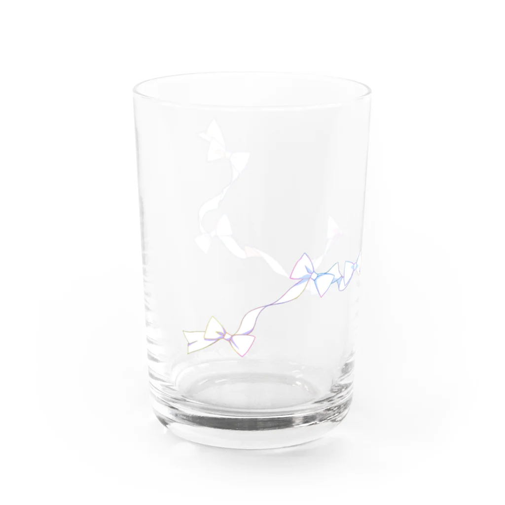 にことめこのリボン七星siro Water Glass :left