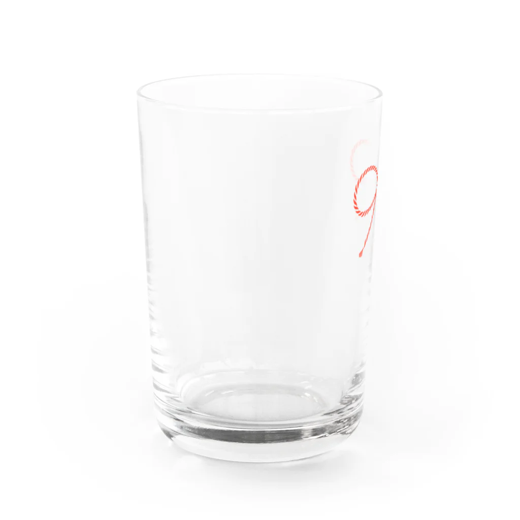  NiNoの紐 Water Glass :left