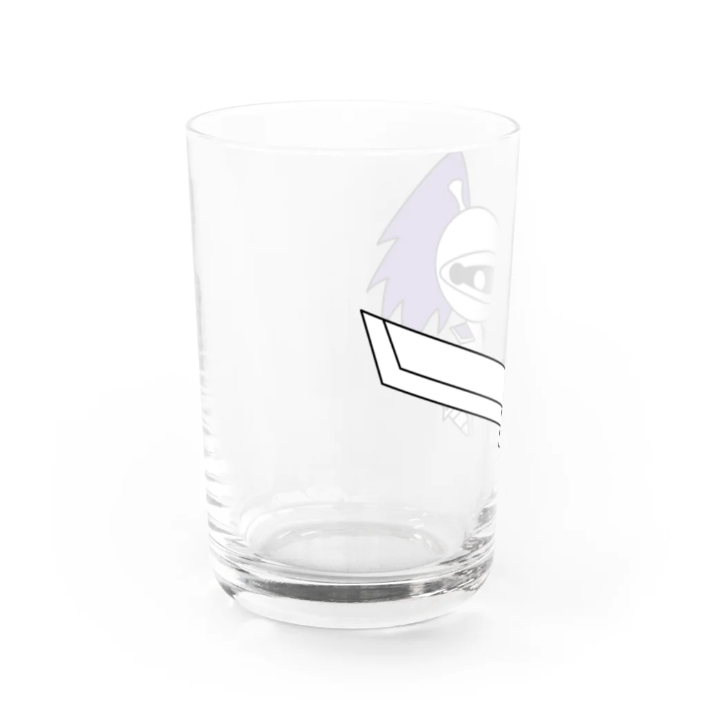 ウサネコのナイツ・クレイモア Water Glass :left