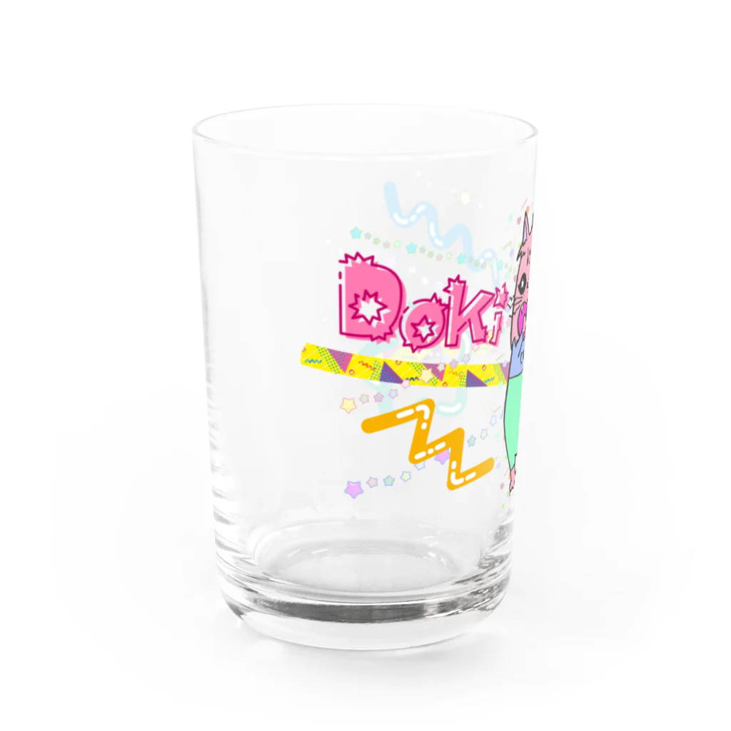 tottoのDokiっとキャット(ピンク)  Water Glass :left