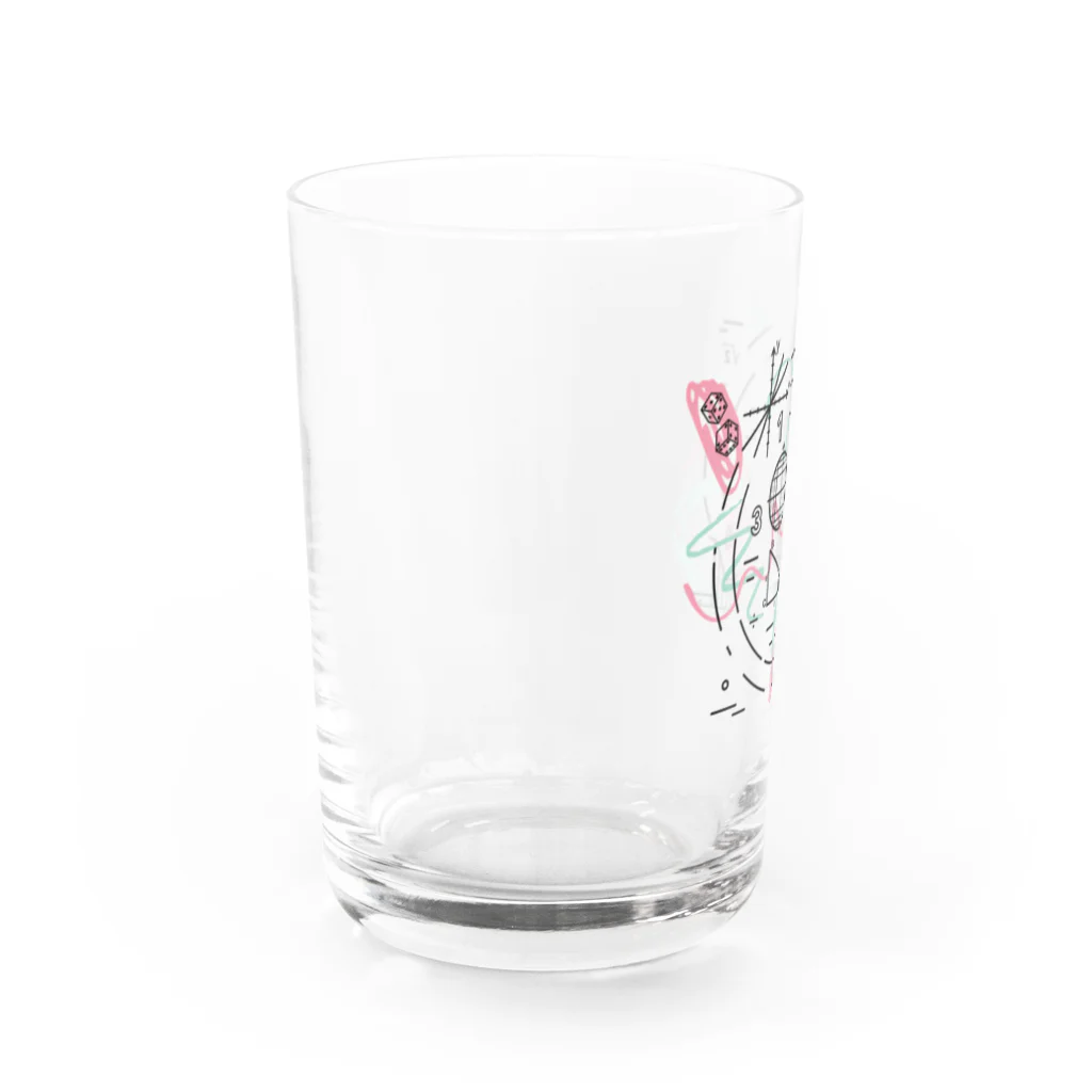 嵐山デザインの方程式グッズ Water Glass :left