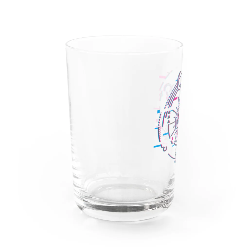 嵐山デザインの神父グッズ Water Glass :left