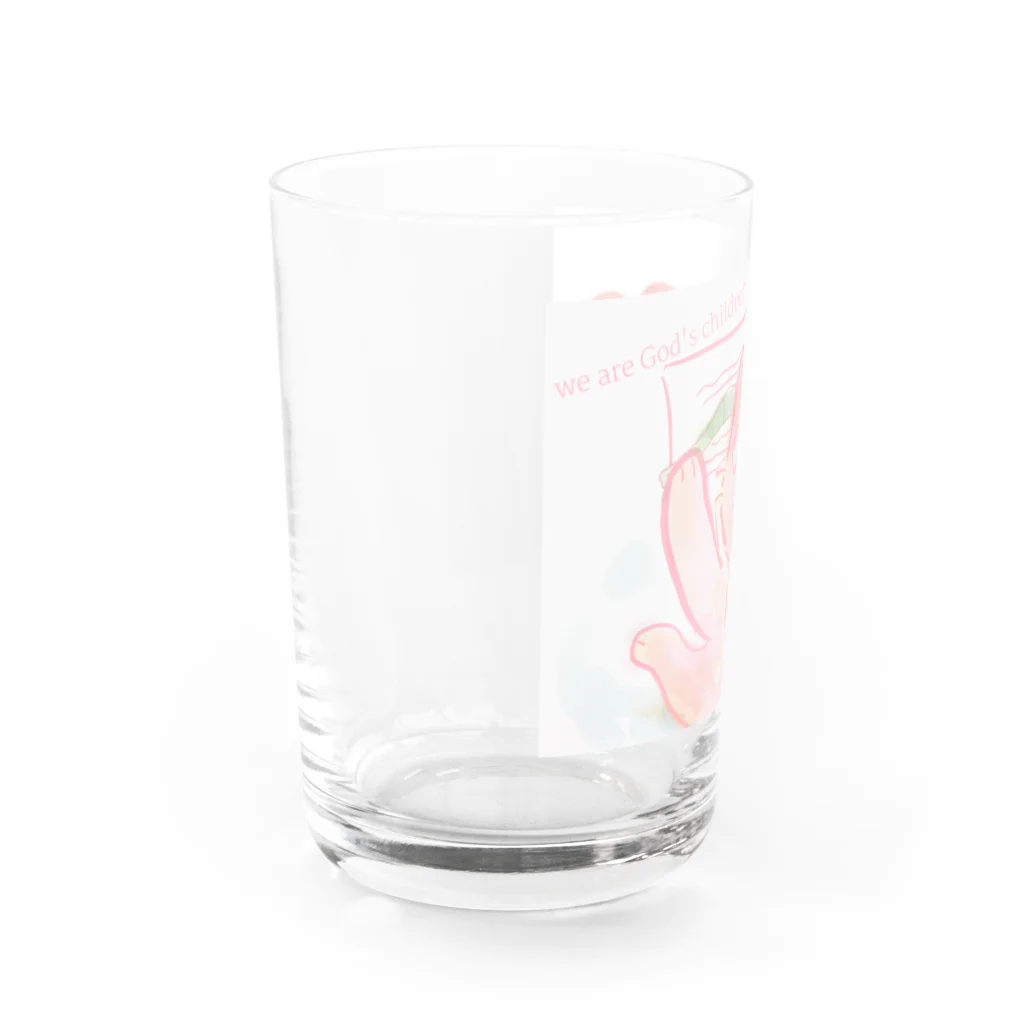 St.SKのpray cat Water Glass :left