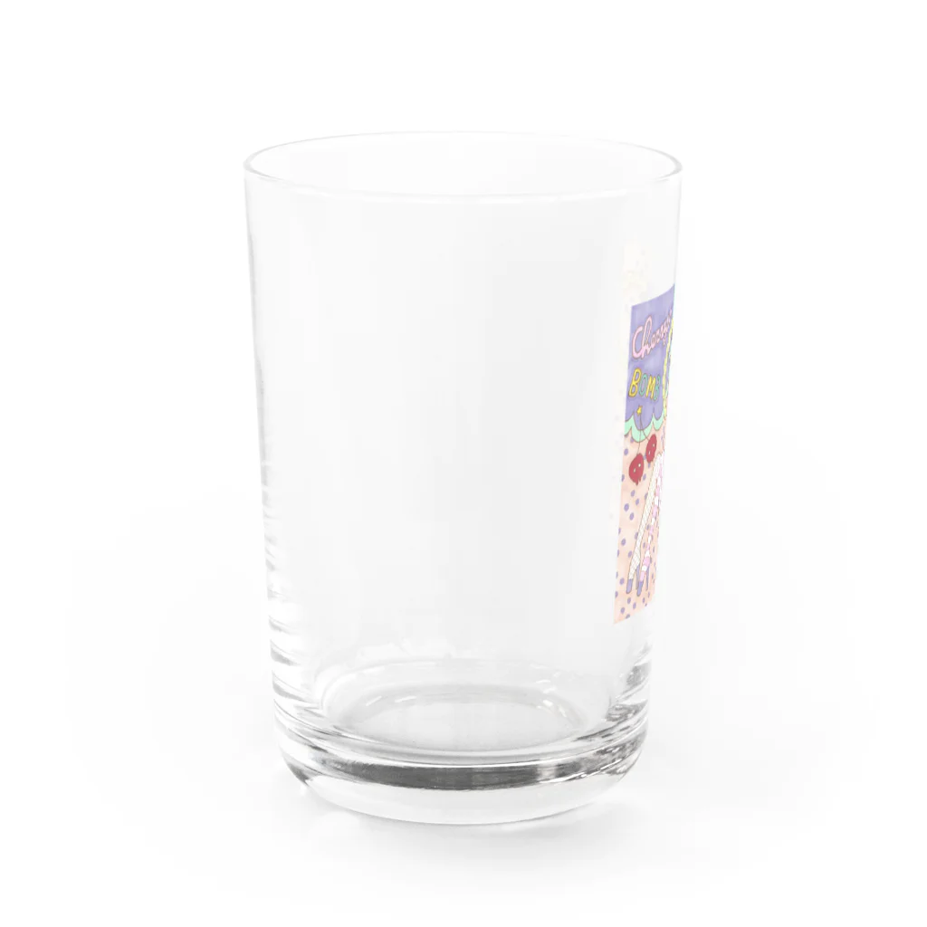 kaoru_littieのCherry  Bomb Water Glass :left