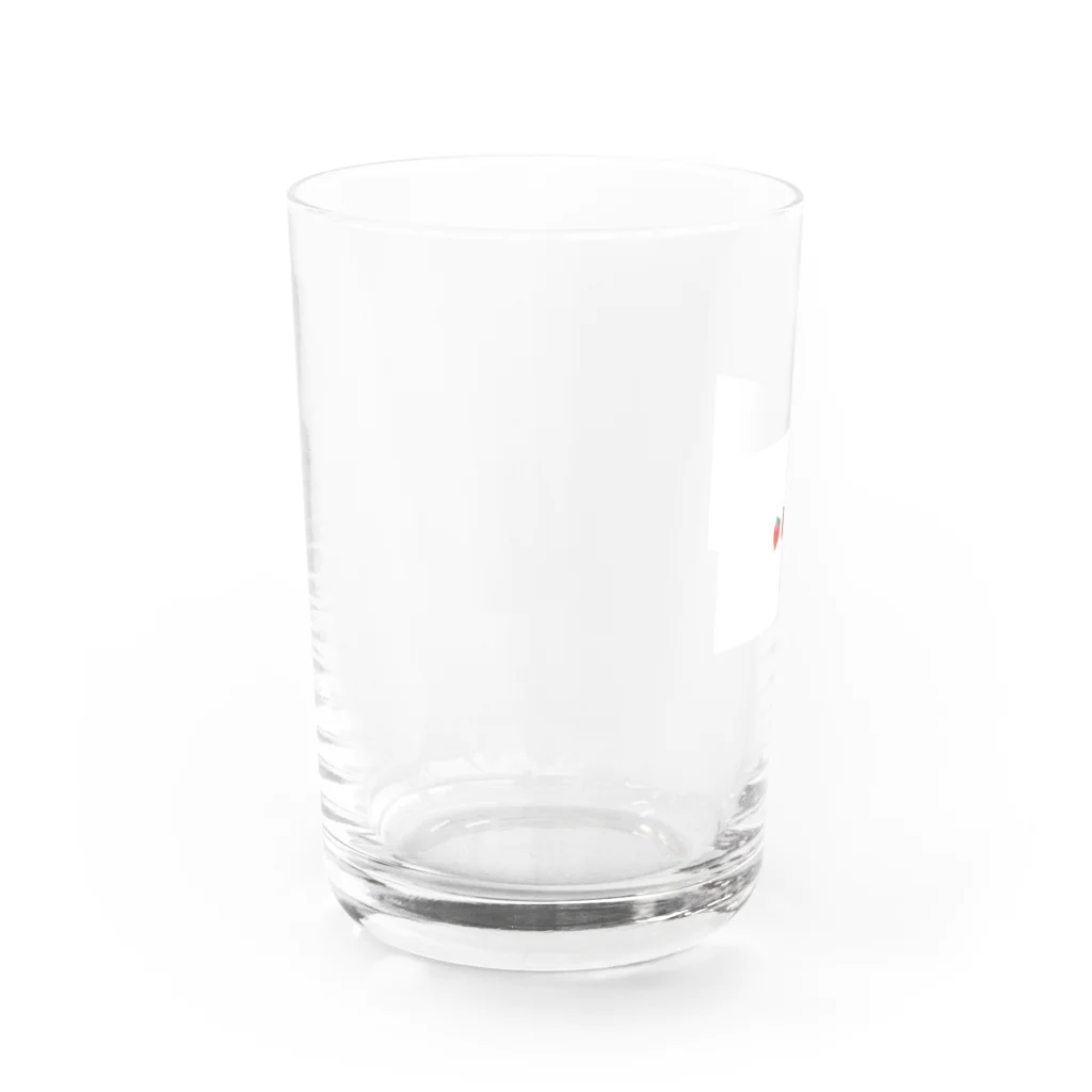 mero46のいちご Water Glass :left