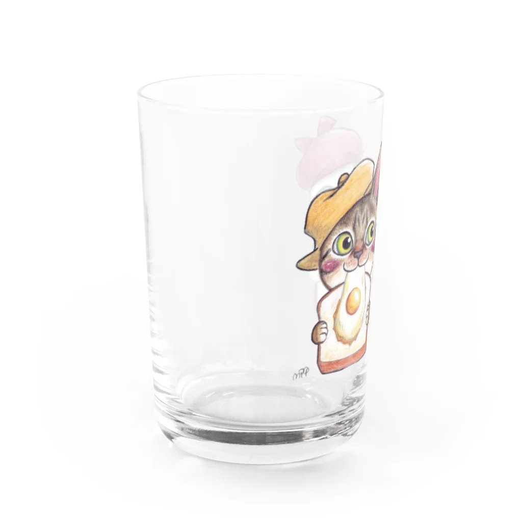 abbeymama75 のりんちゃんとラピュタパンなう Water Glass :left